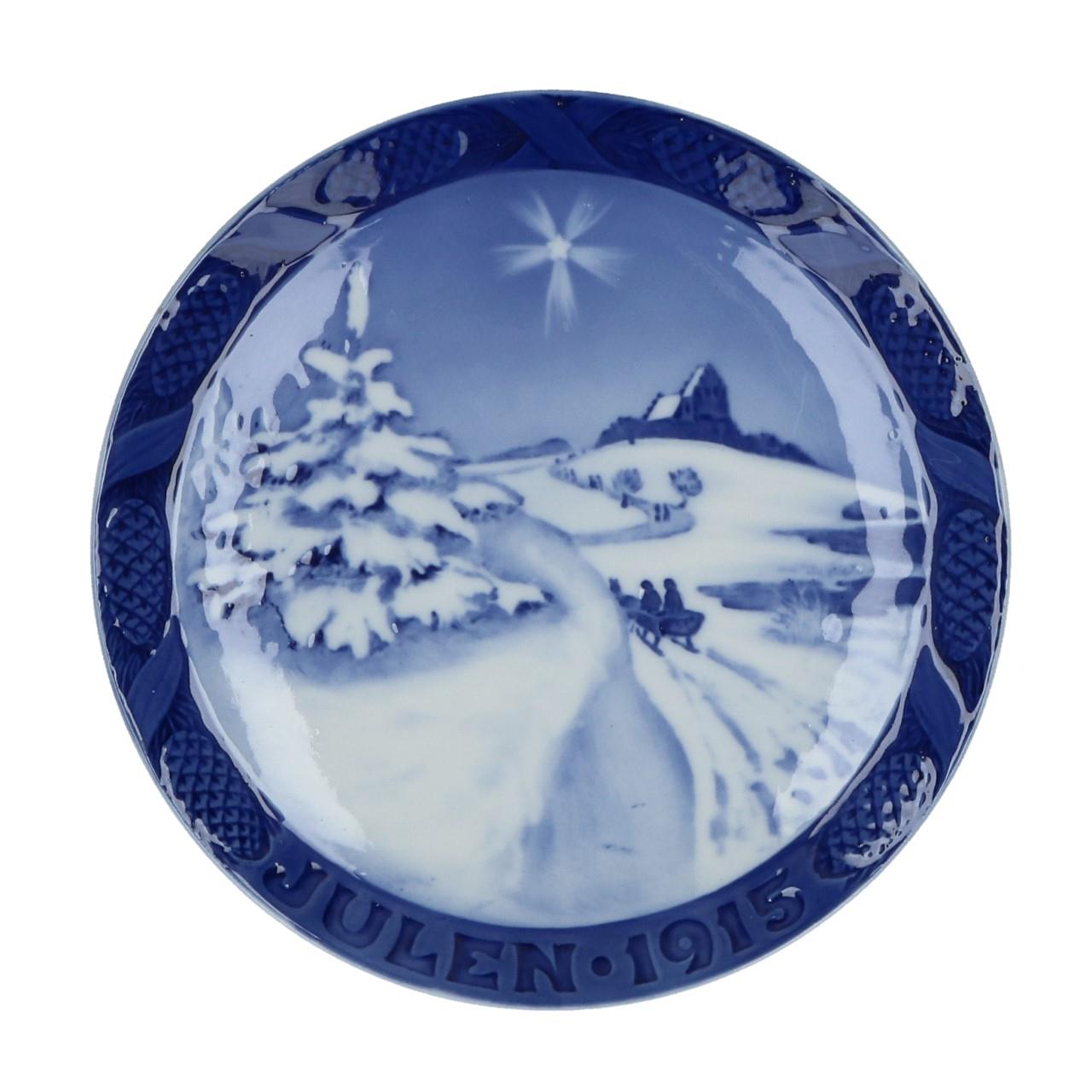 Christmas plate 1915, 18 cm