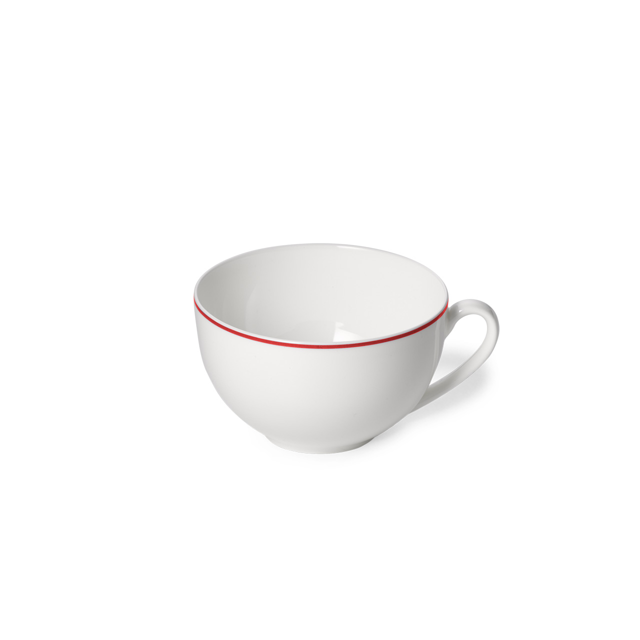 Coffee cup only round 0.25 l red