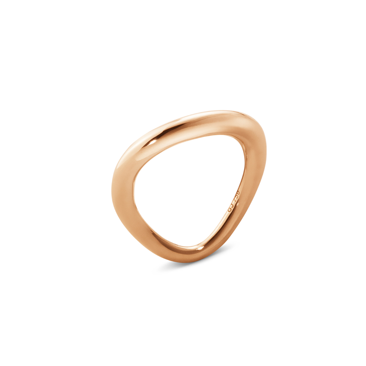 Ring W54-55 rose gold 750