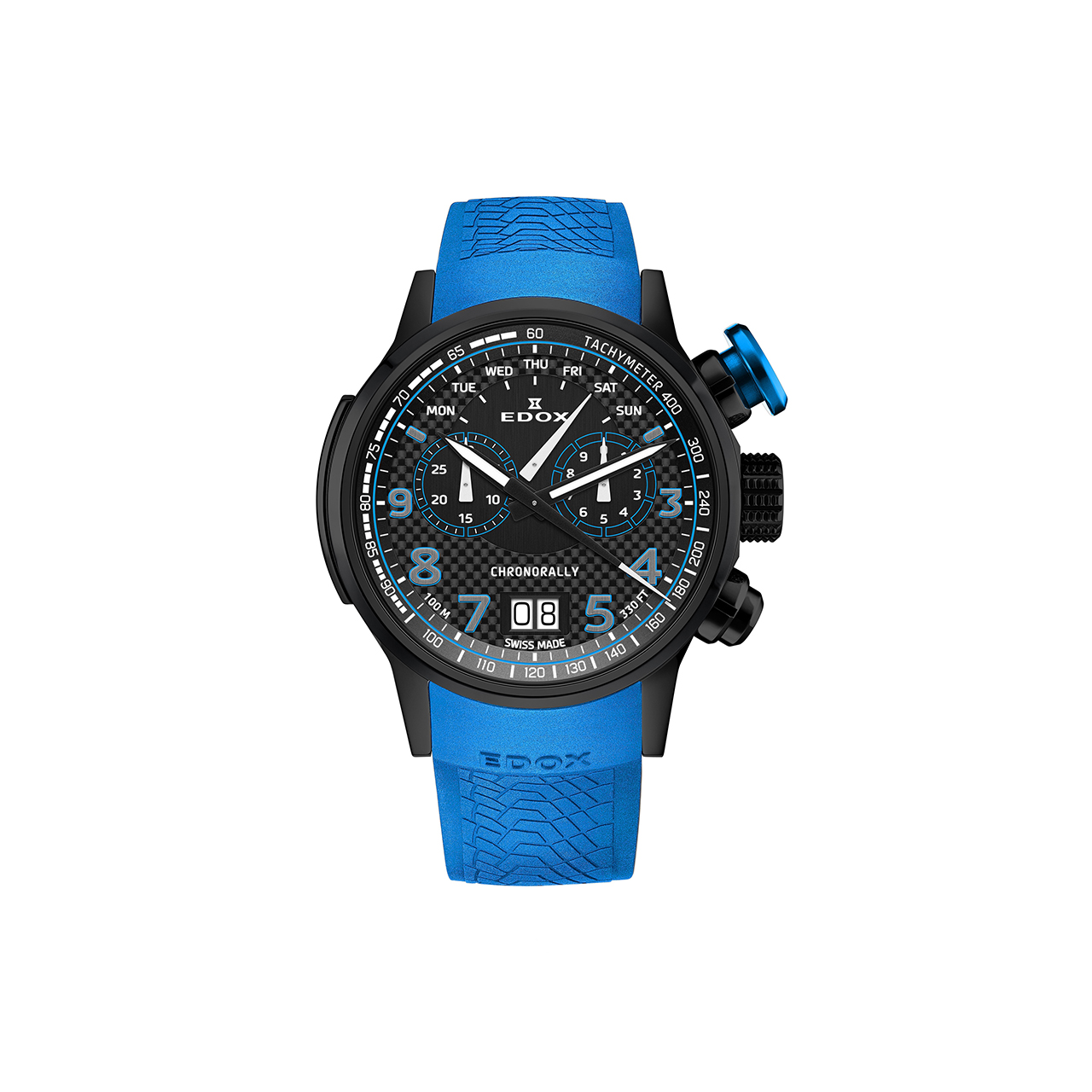 Armbanduhr Chronorally Chronograph blau