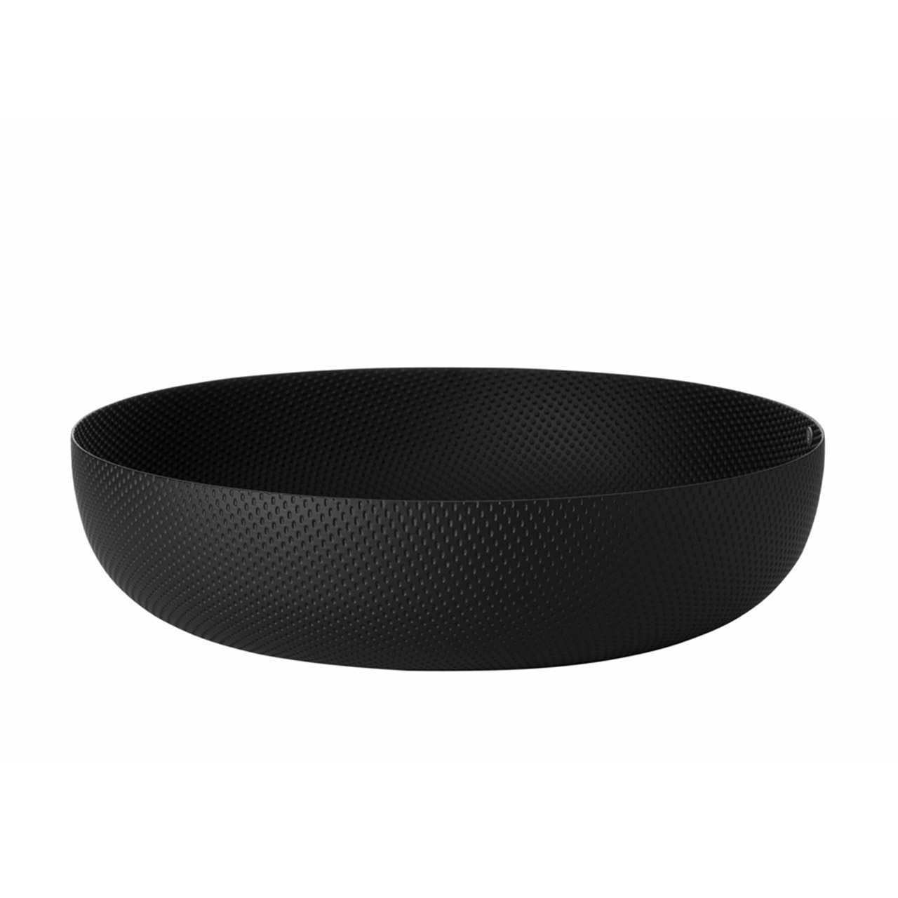 Bowl Texture 29 cm black