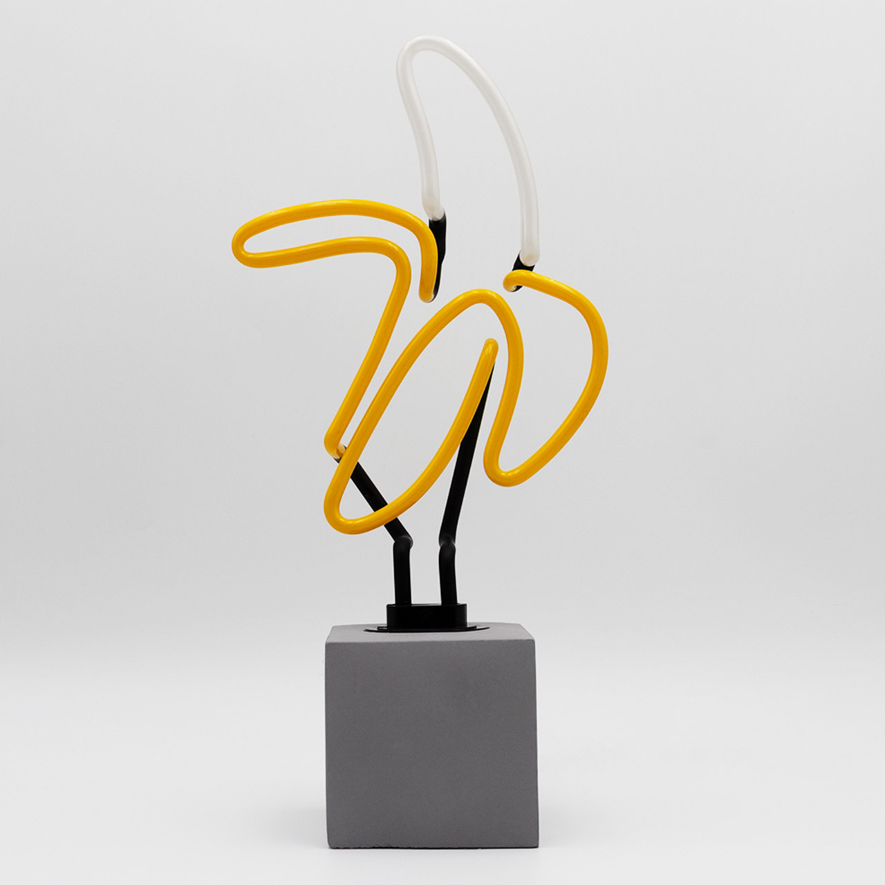 Neon table lamp - banana