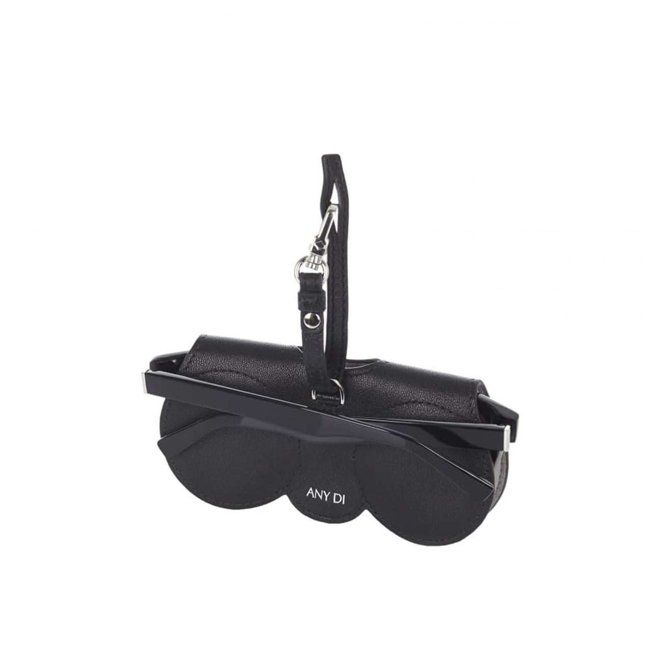 SunCover Glasses Case Black Silver