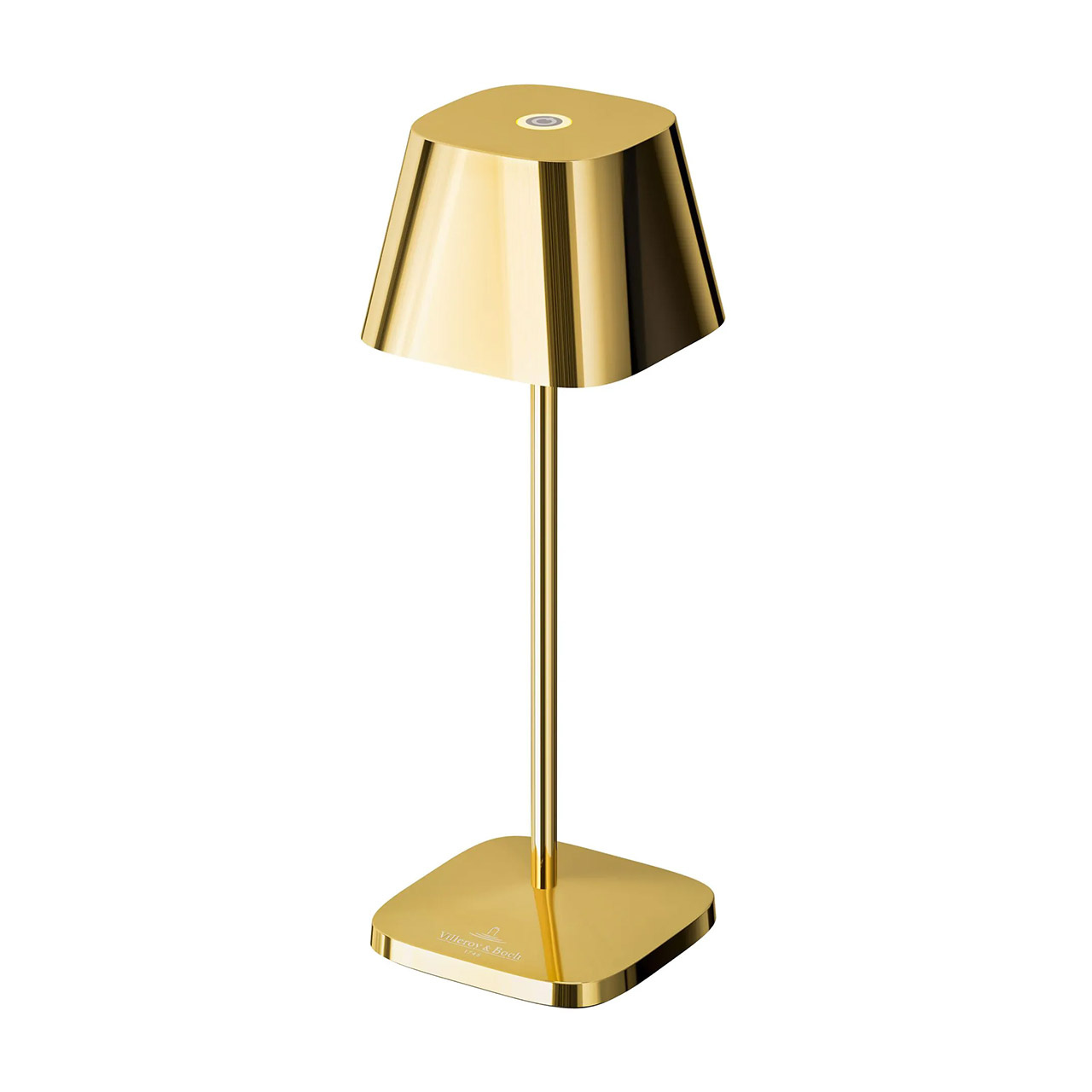 Tischlampe LED 20 cm dimmbar gold