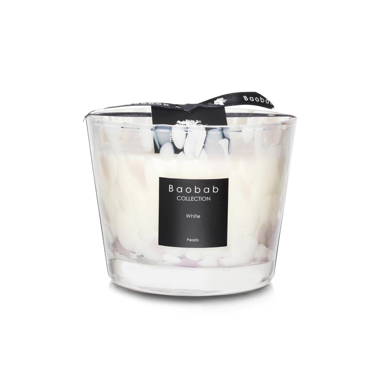 Scented Candle 10 cm White