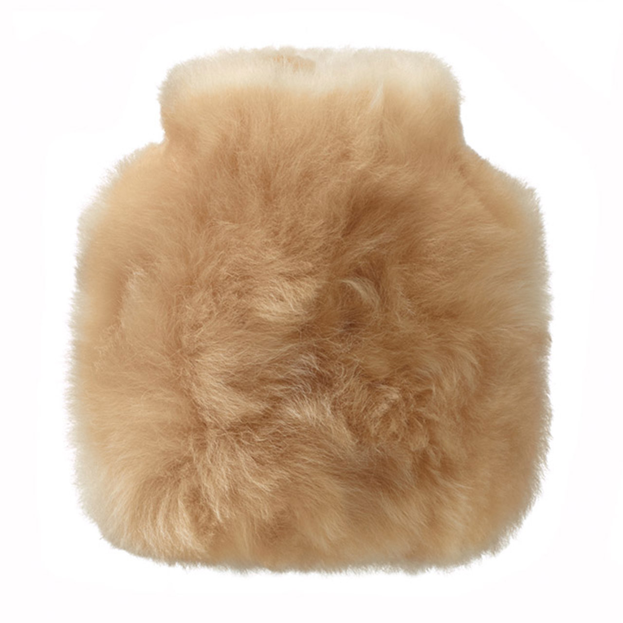 Hot Water Bottle Alpaca-Fur 0.2 l champagne