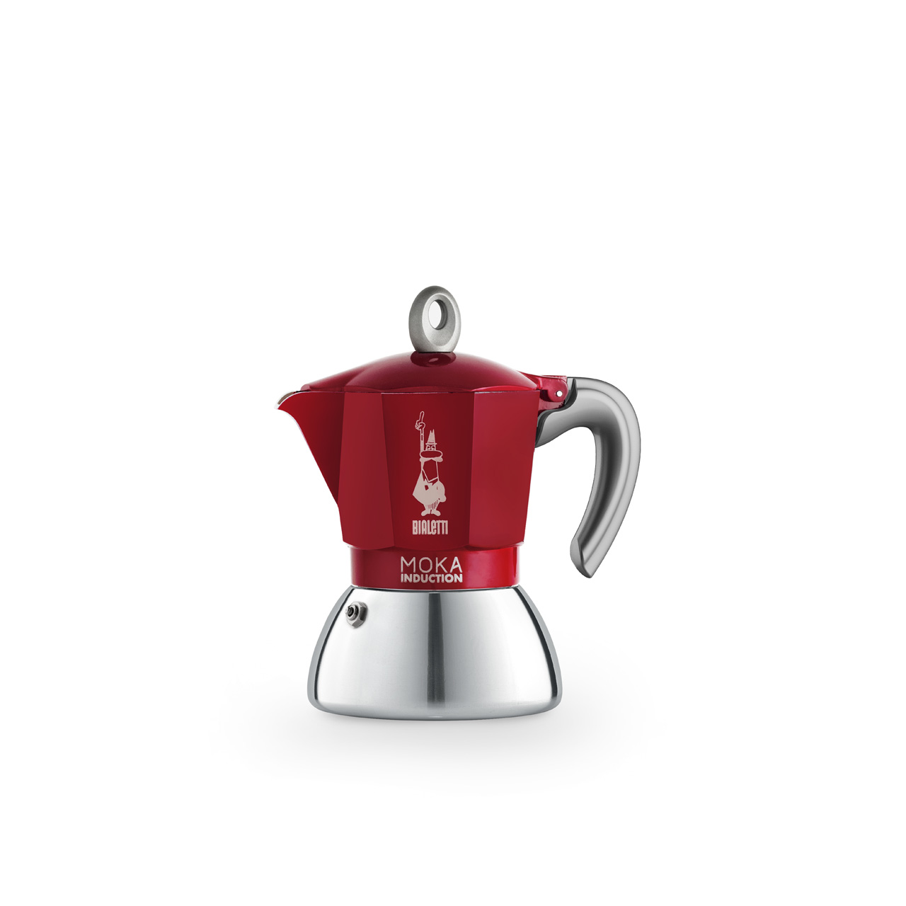 Espresso Maker 4 Cups red