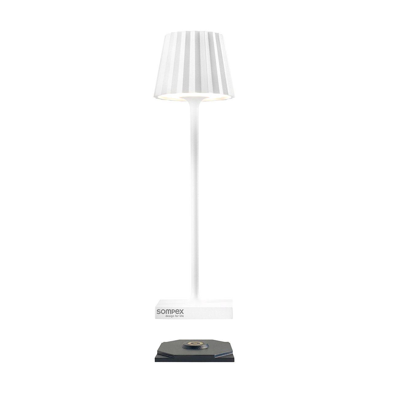 Table lamp LED 21 cm dimmable white