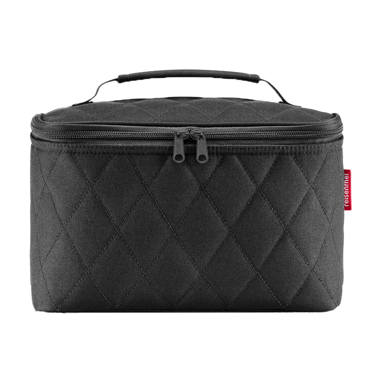 Schminktasche cosmetic case rhombus black