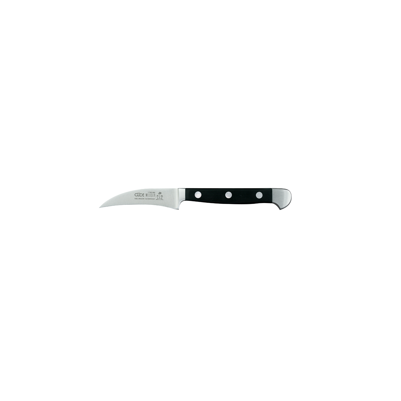 Paring Knife double crop, POM black