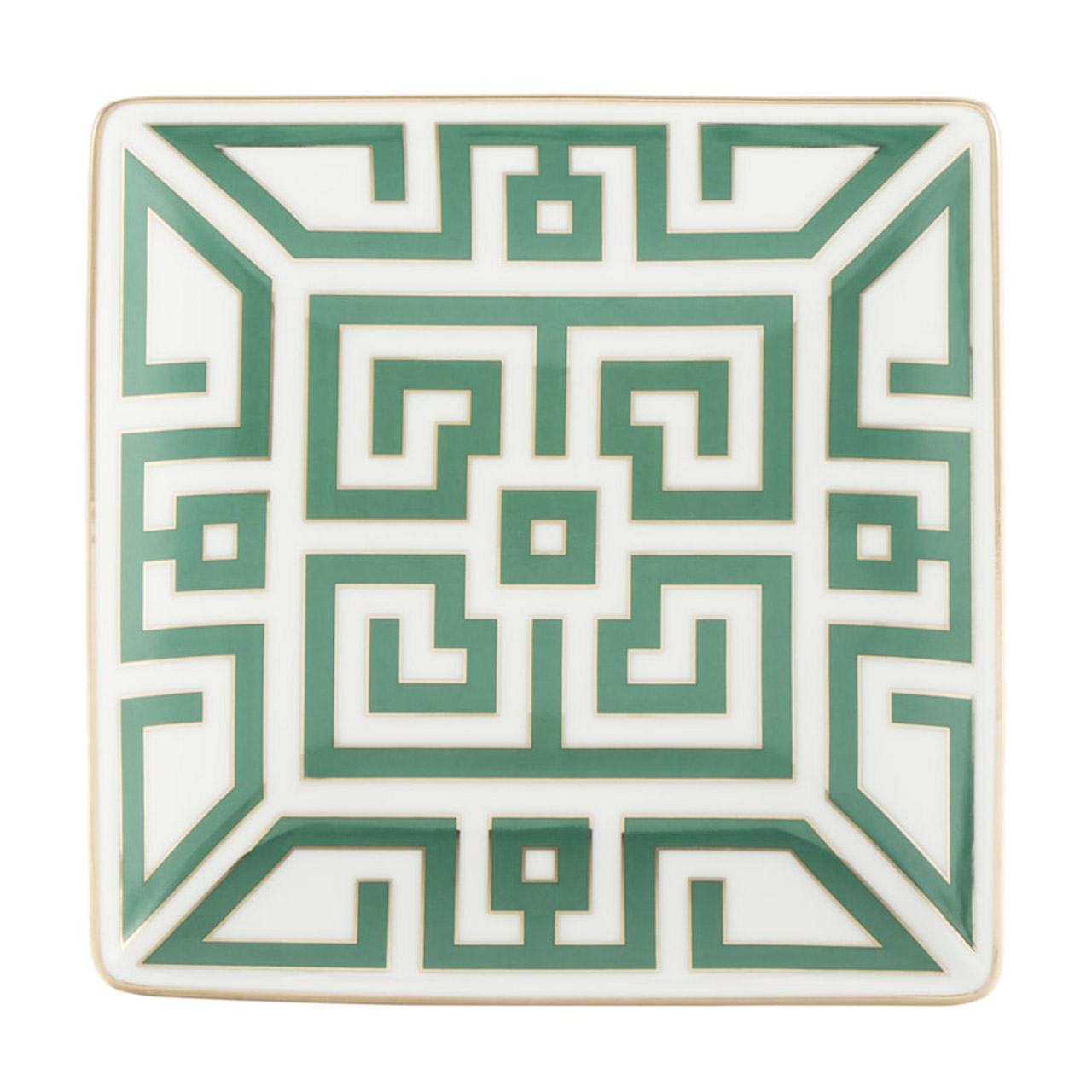 Bowl square 13.5x13.5 cm green