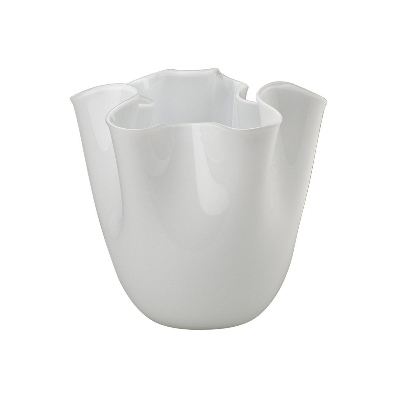 Vase 31 cm milkwhite