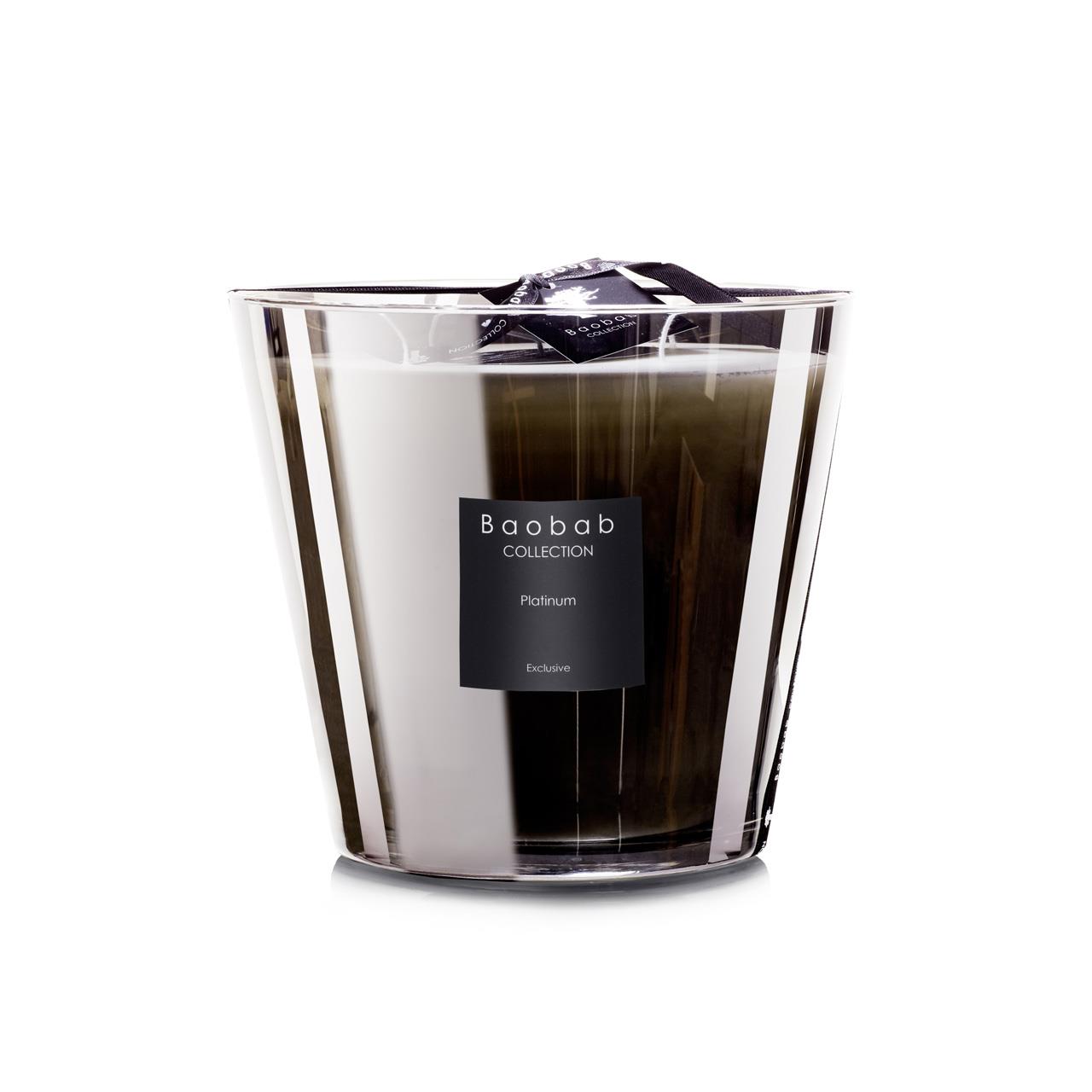 Scented Candle 10 cm Platinum