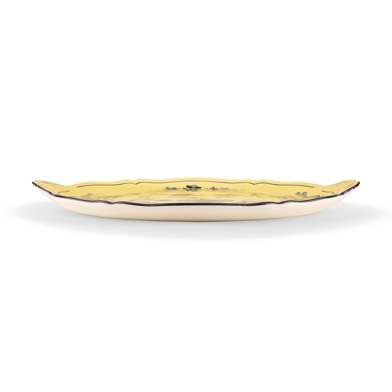 Cake plate 30.5 cm citrine