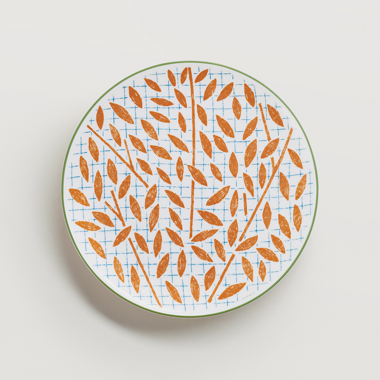 Breakfast plate 21 cm orange