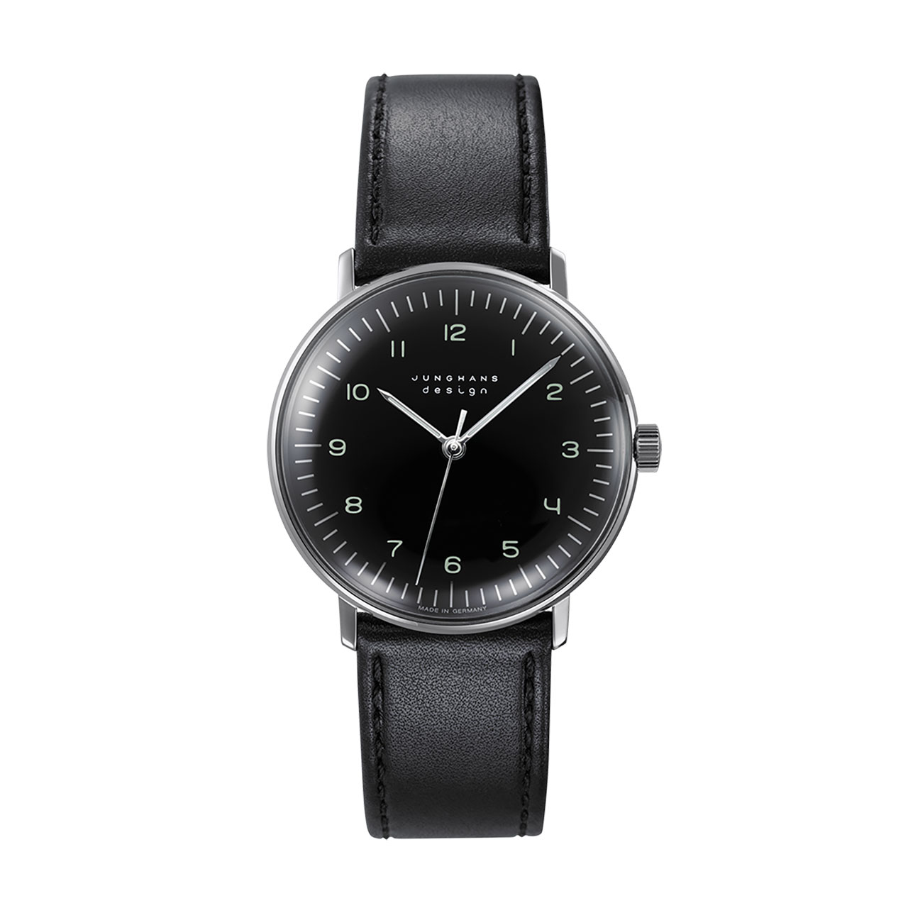 Watch Max Bill Hand-winding black