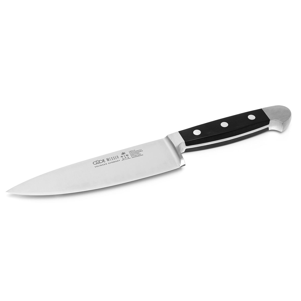 Cook's Knife double crop, POM black