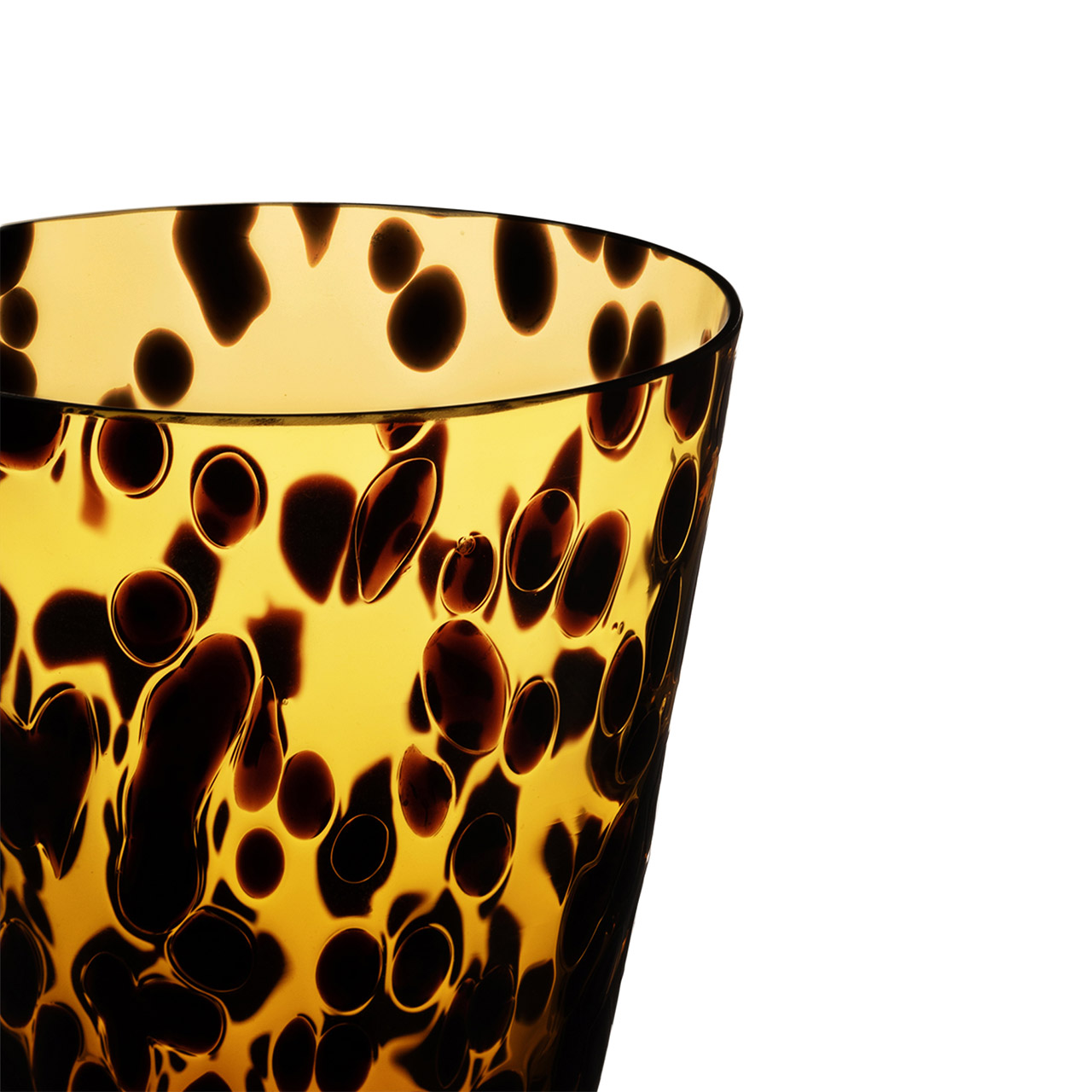 Wine Glass Leopard