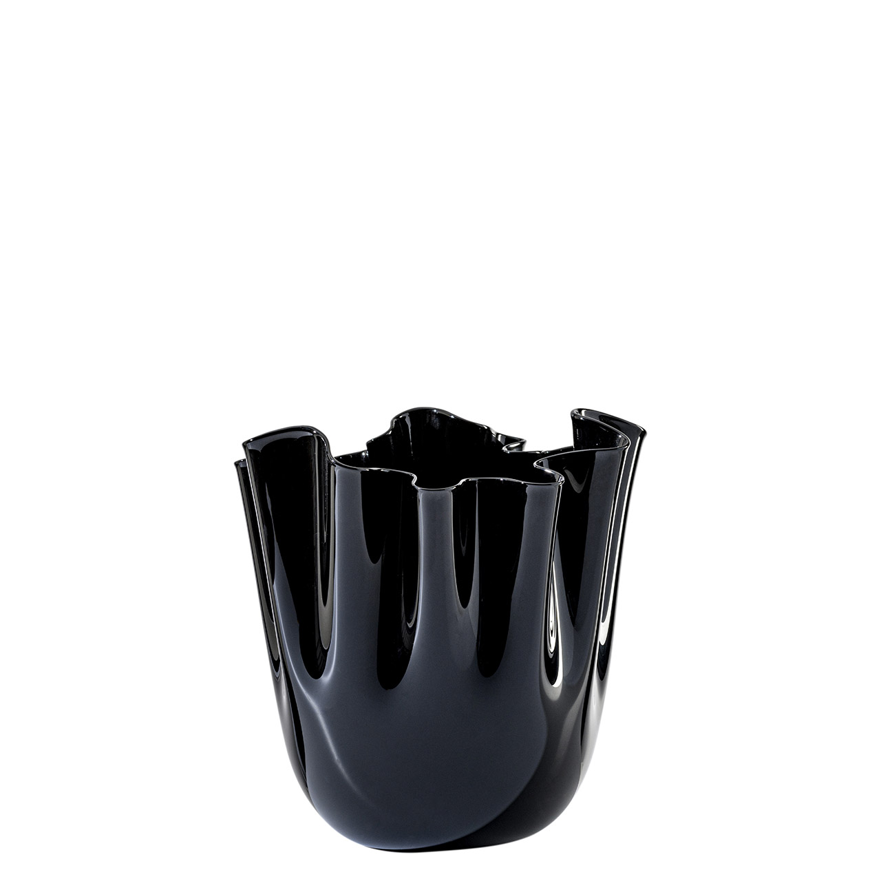 Vase 24 cm black