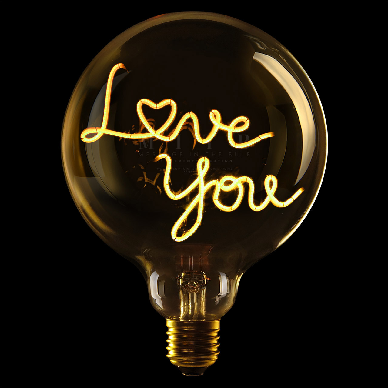 Deco Bulb LOVE YOU