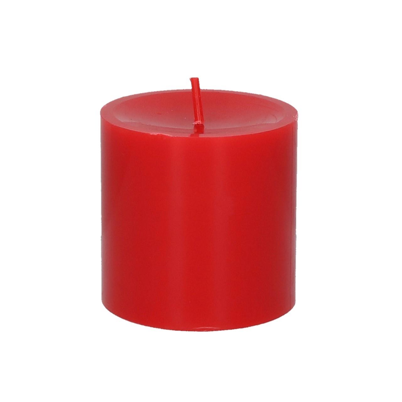 Pillar Candle 80/80 Nr. 200 cinnabar