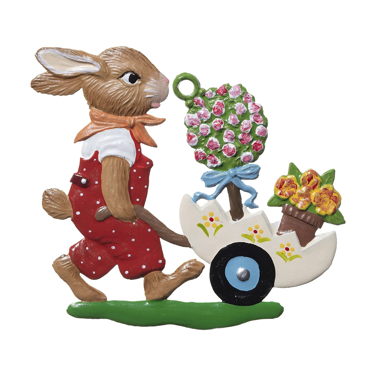 Rabbit little gardener 6x5 cm