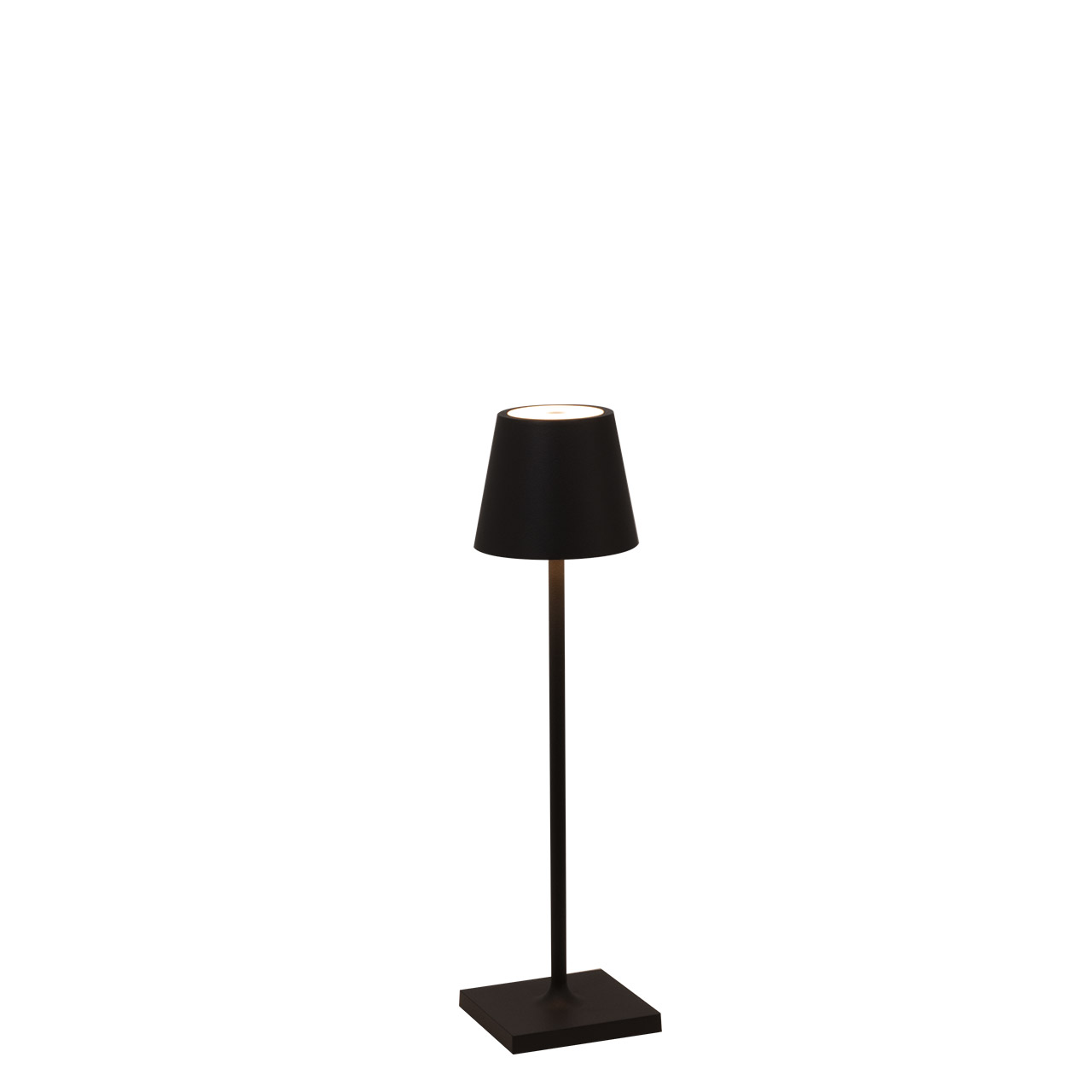 Table Lamp LED 27.5 cm dimmable mat black