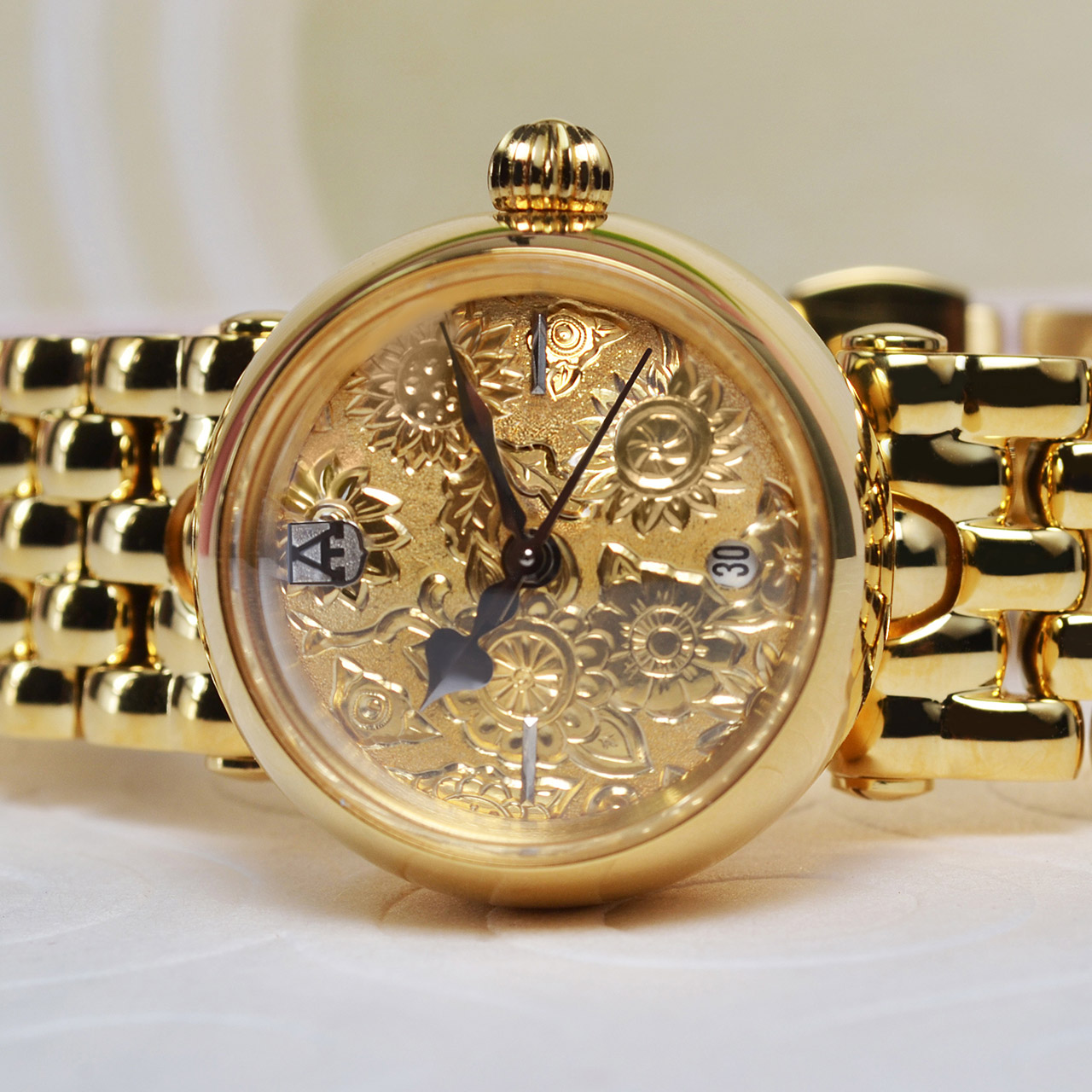 Armbanduhr Automatik gold