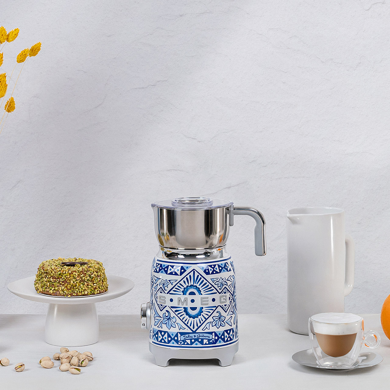 Milk frother Dolce & Gabbana Blu Mediteraneo