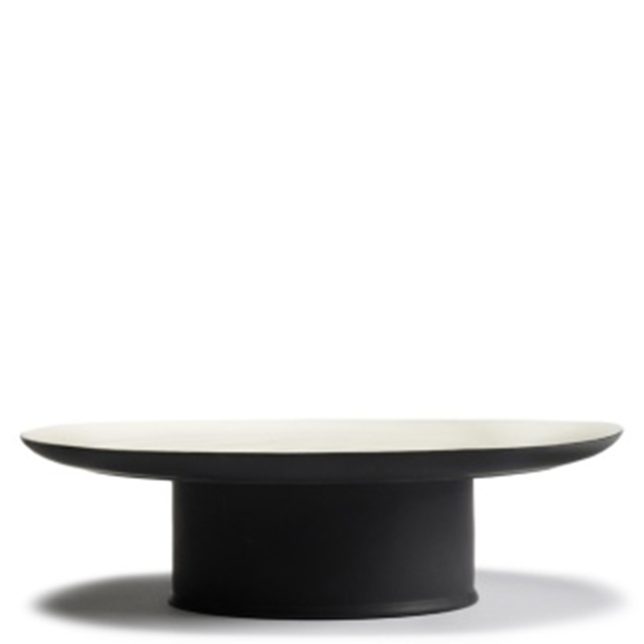 Cake Stand 33 cm black/off-white