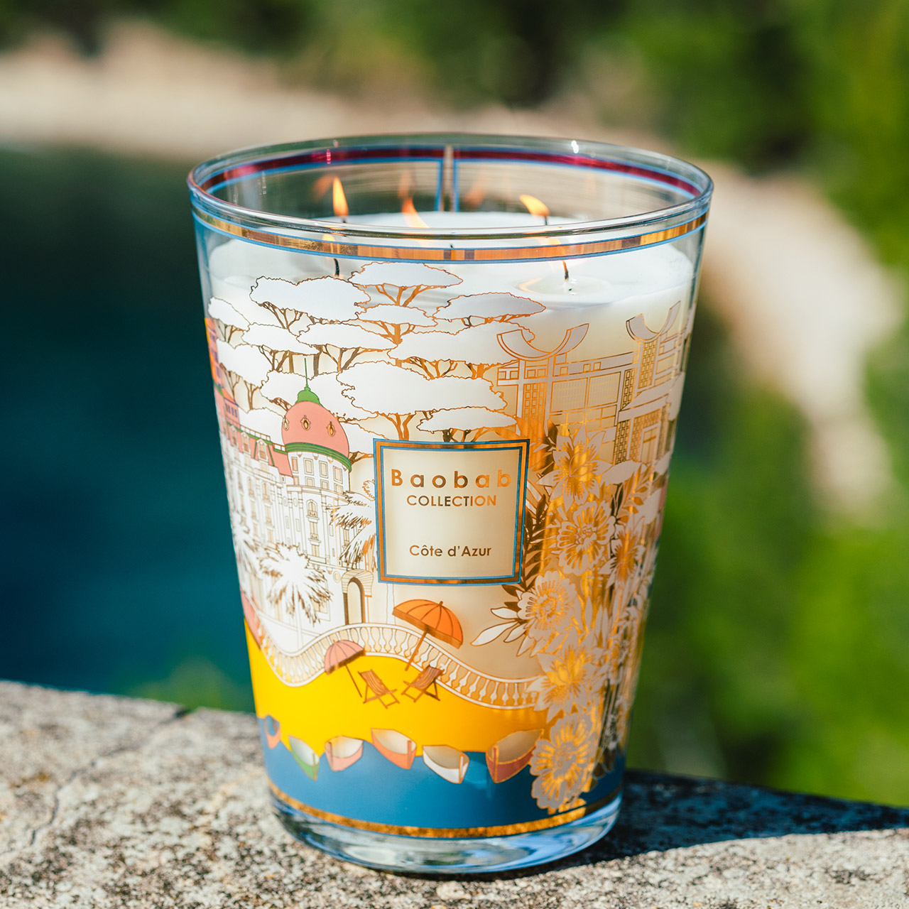 Scented Candle 16 cm Cote d'Azur