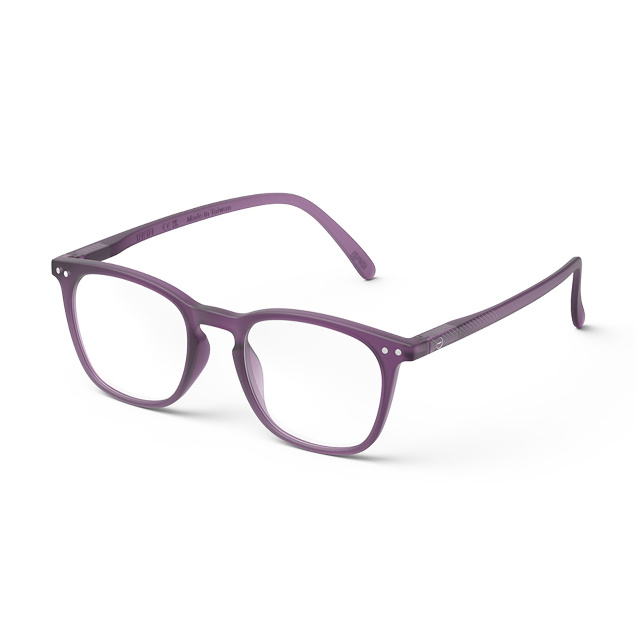 IZIPIZI '#E - Form', Lesebrille Violet Scarf 1,0