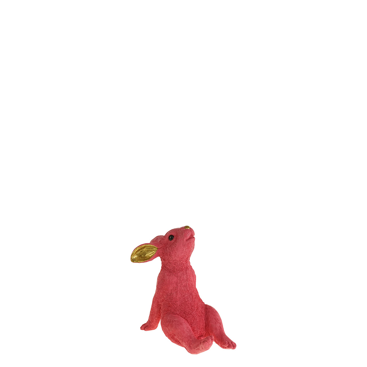 Rabbit relaxing 26x17x27 cm pink