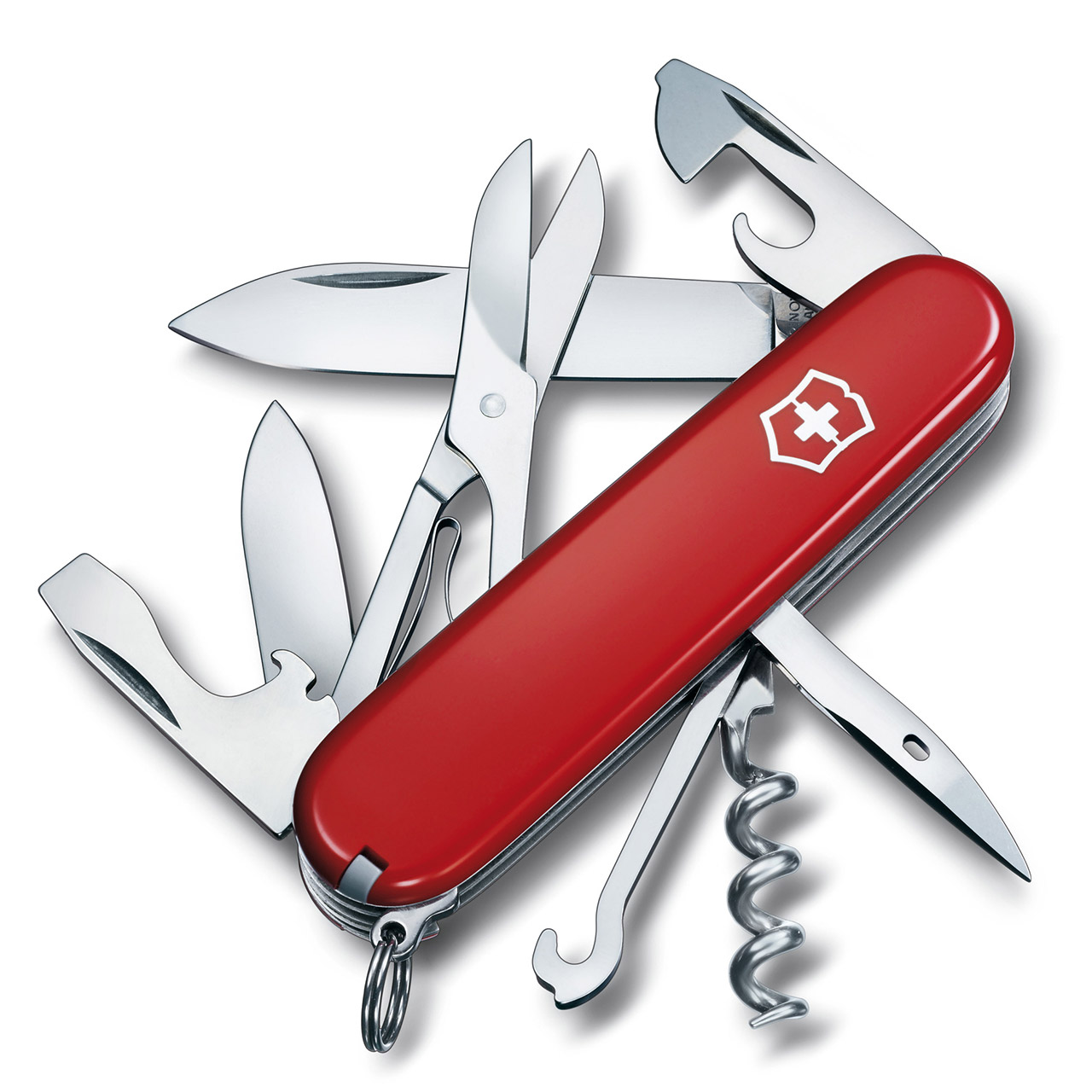 Pocket Knive Climber 91 mm red