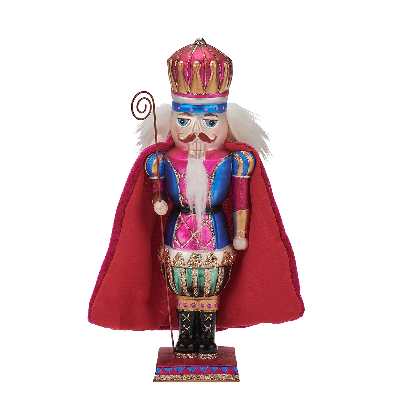 Nutcracker with Cape 27.8 cm pink/blue