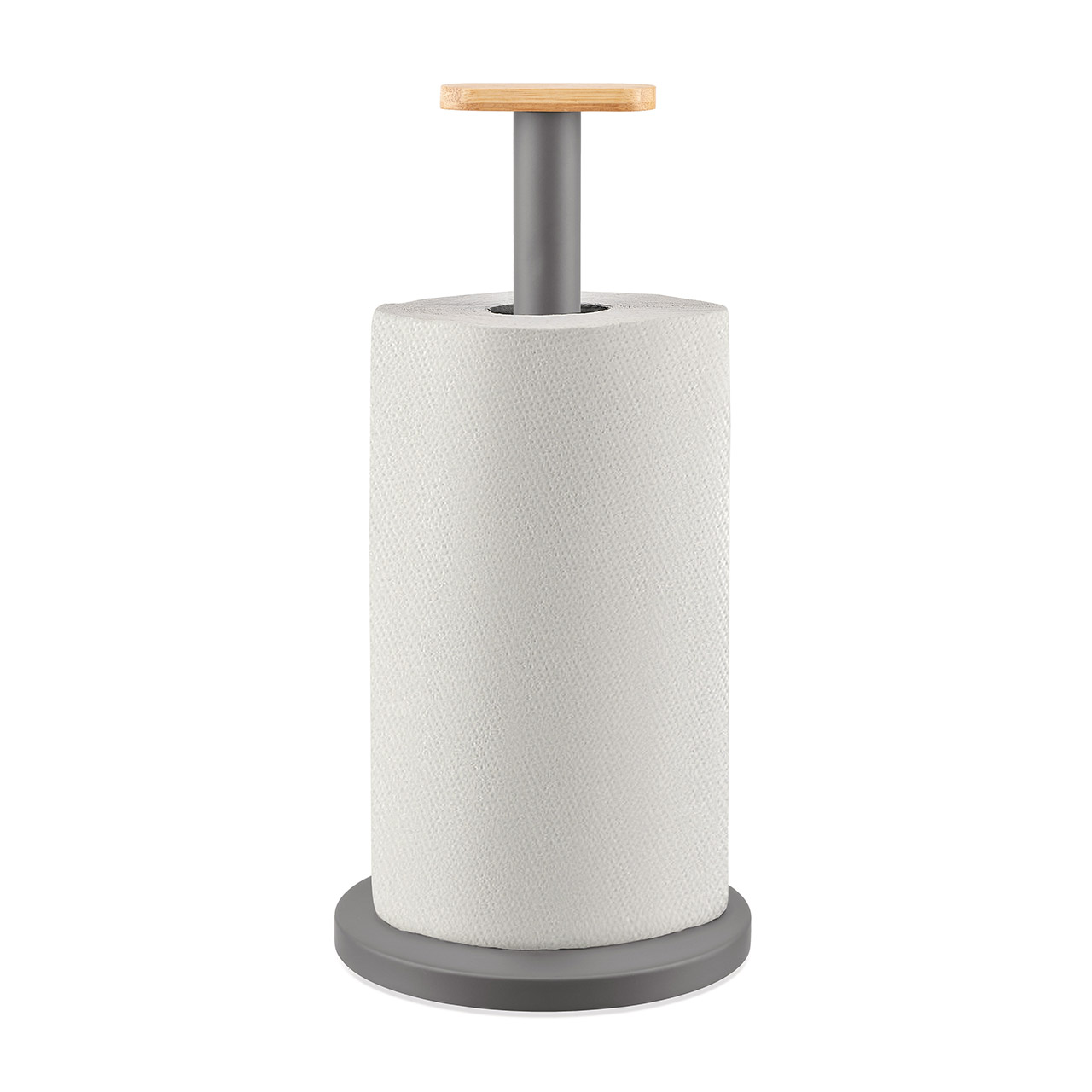 Kitchen Roll Holder 33 cm grey