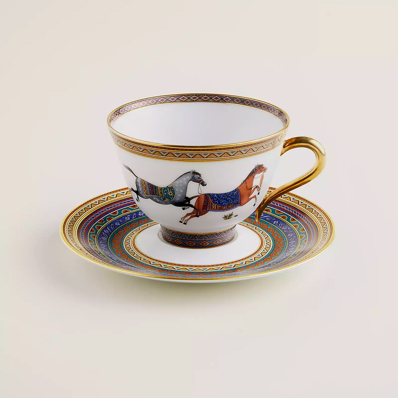 Coffee/Tea cup with saucer 0.23 l no. 4