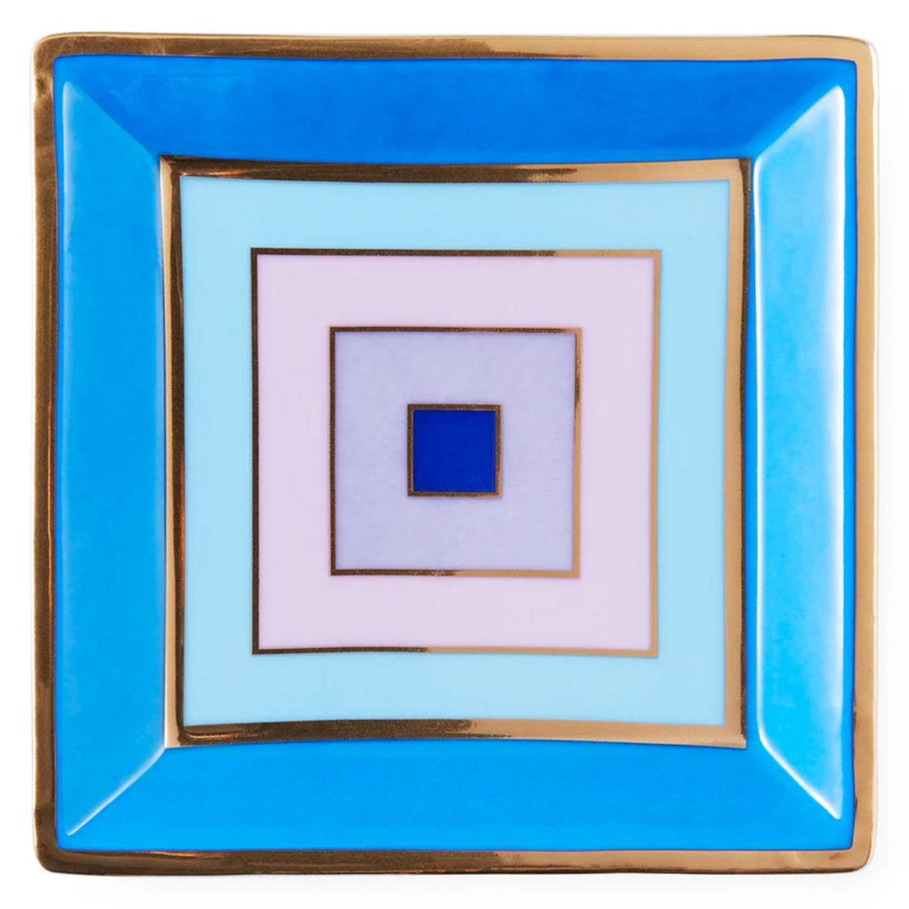 Tray square blue/purple