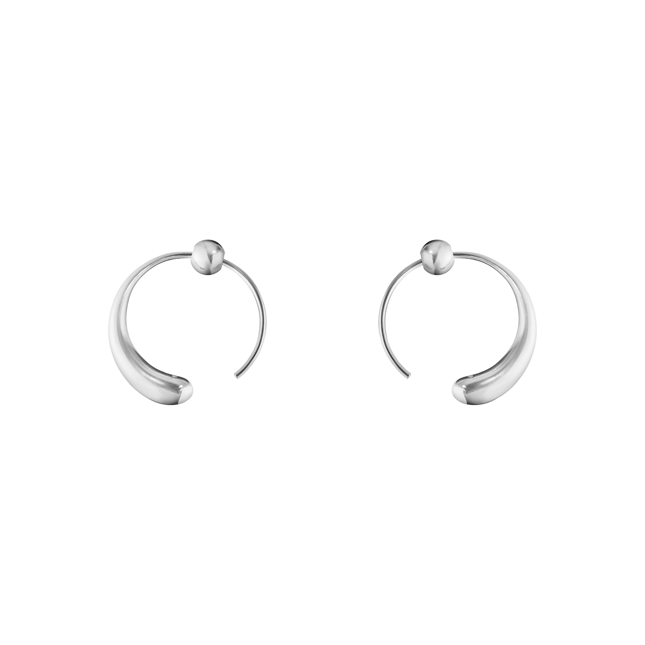 Hoop earrings sterling silver 925