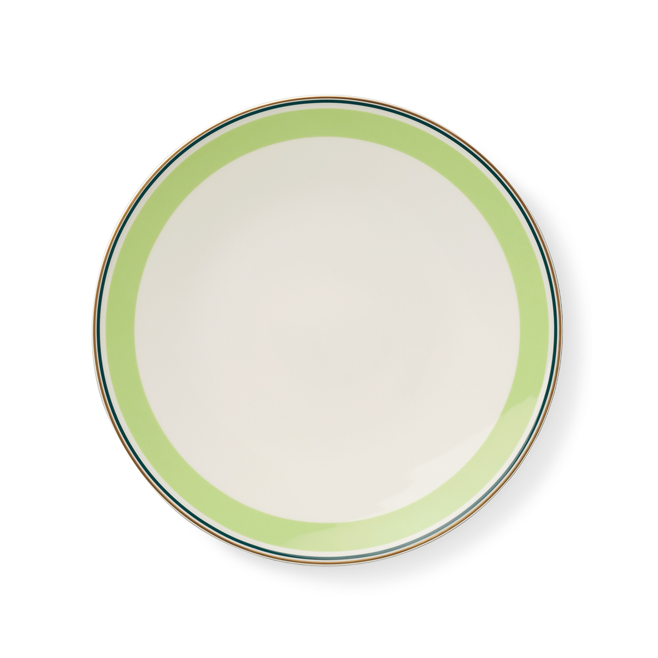 Dinner Plate 28 cm may green/dark green