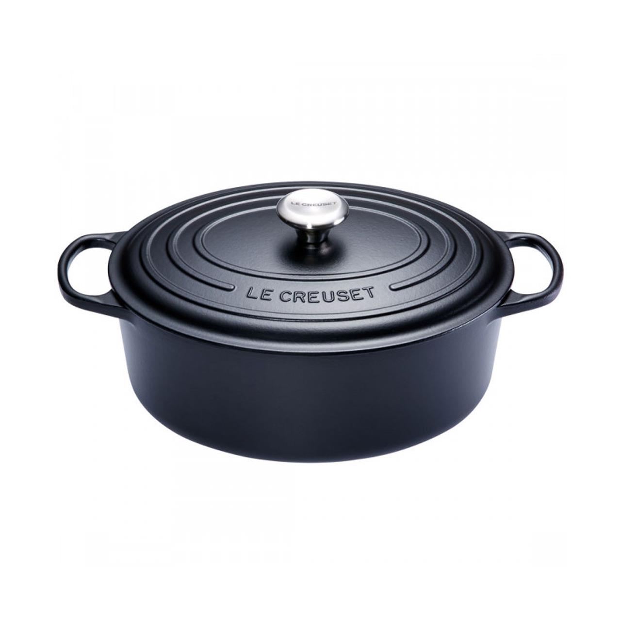 Roasting Pan oval 40 cm black