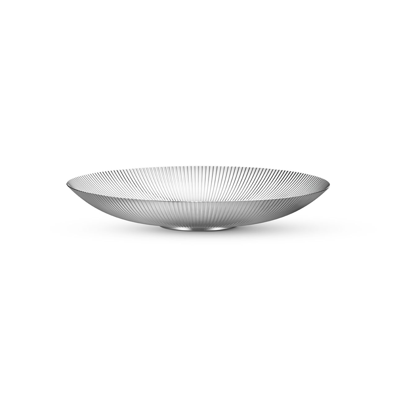 Bowl flat 32 cm stainless steel