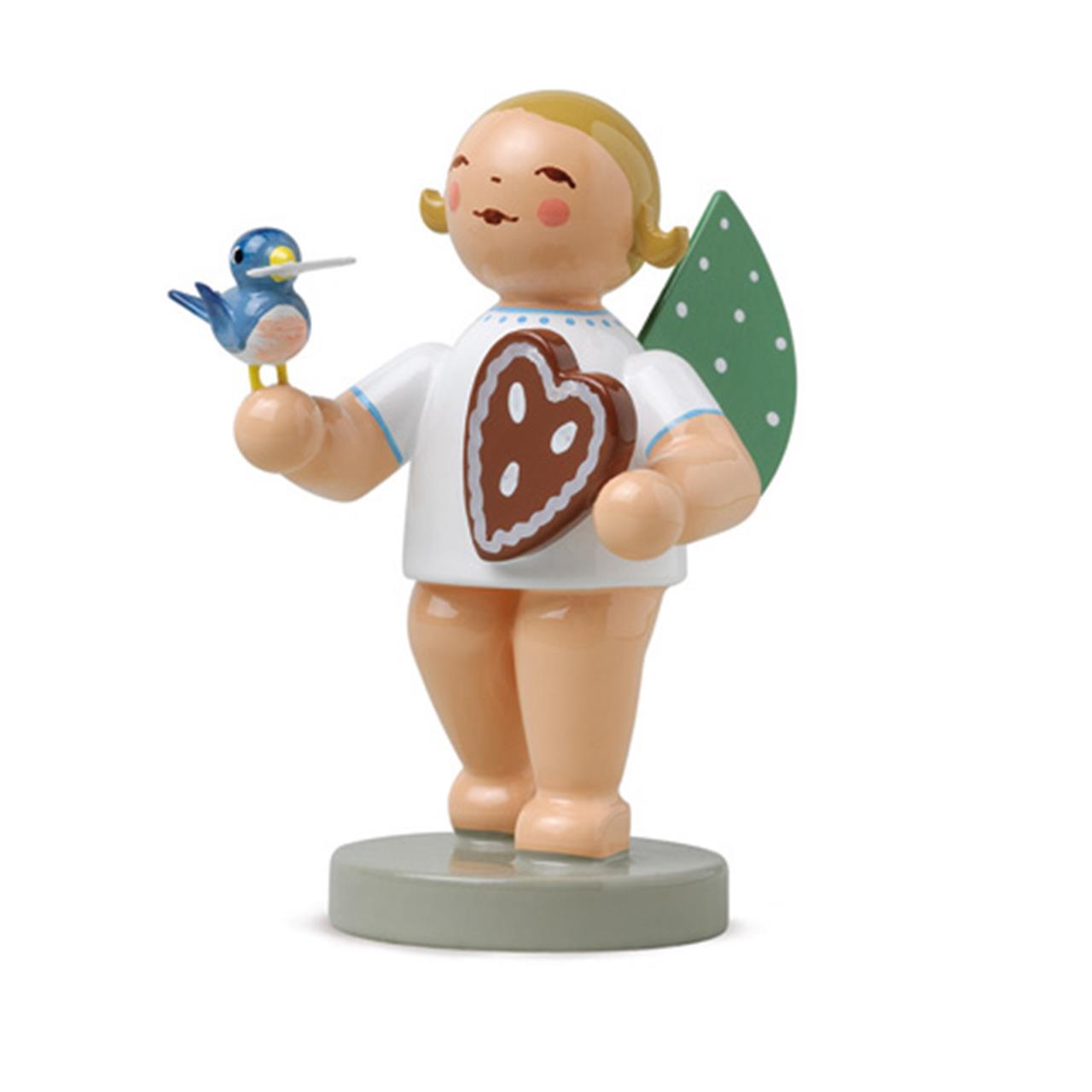 Angel with Gingerbread and Bird