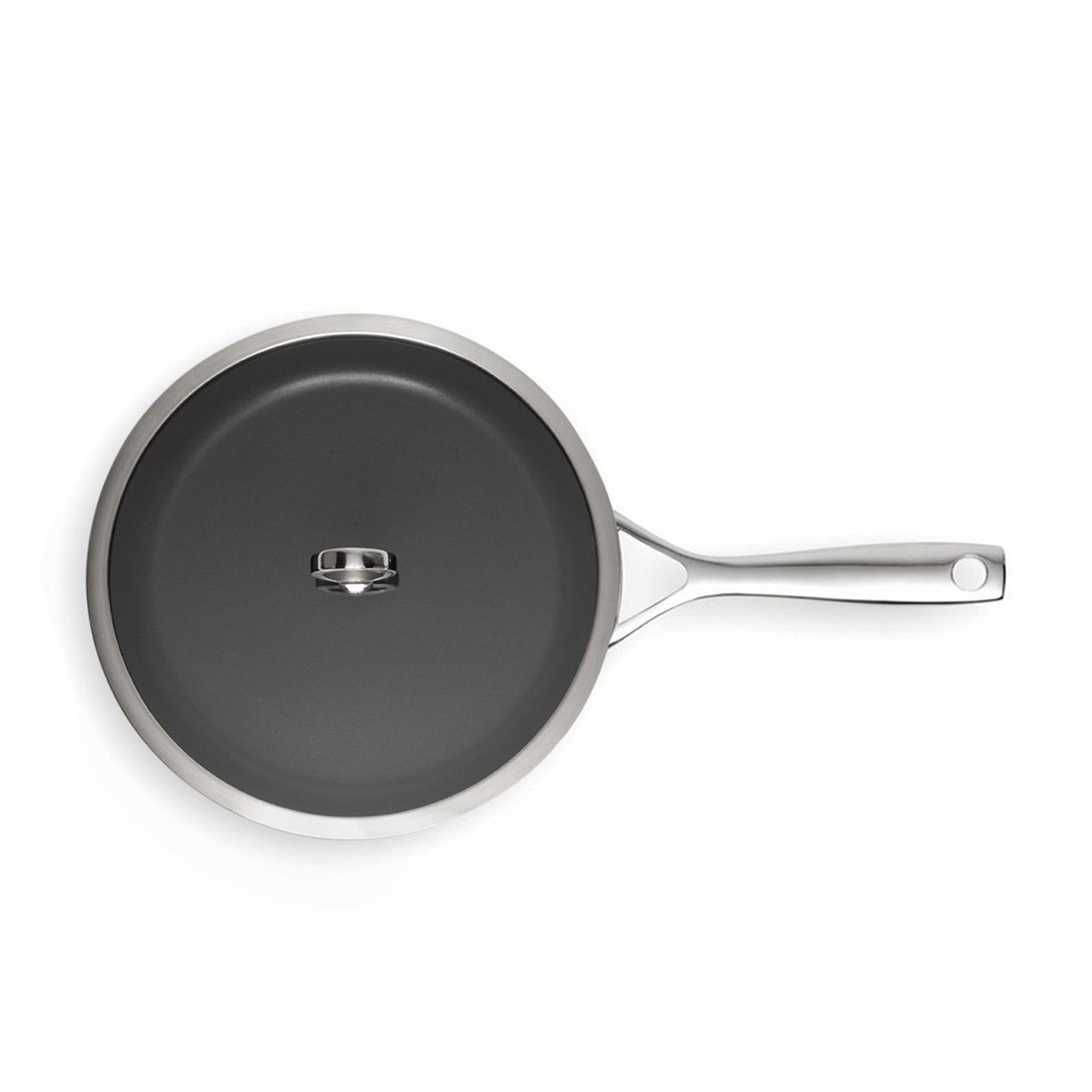 Pan with lid 24 cm coated