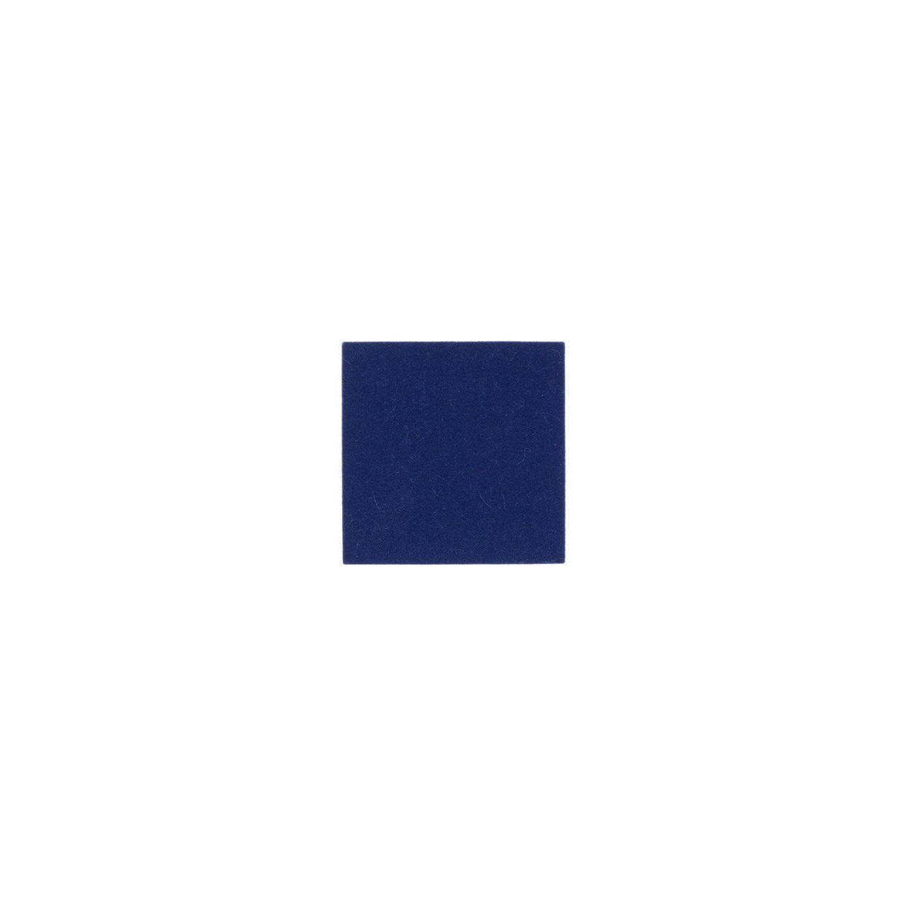 Coaster square 9x9 cm dark blue 18