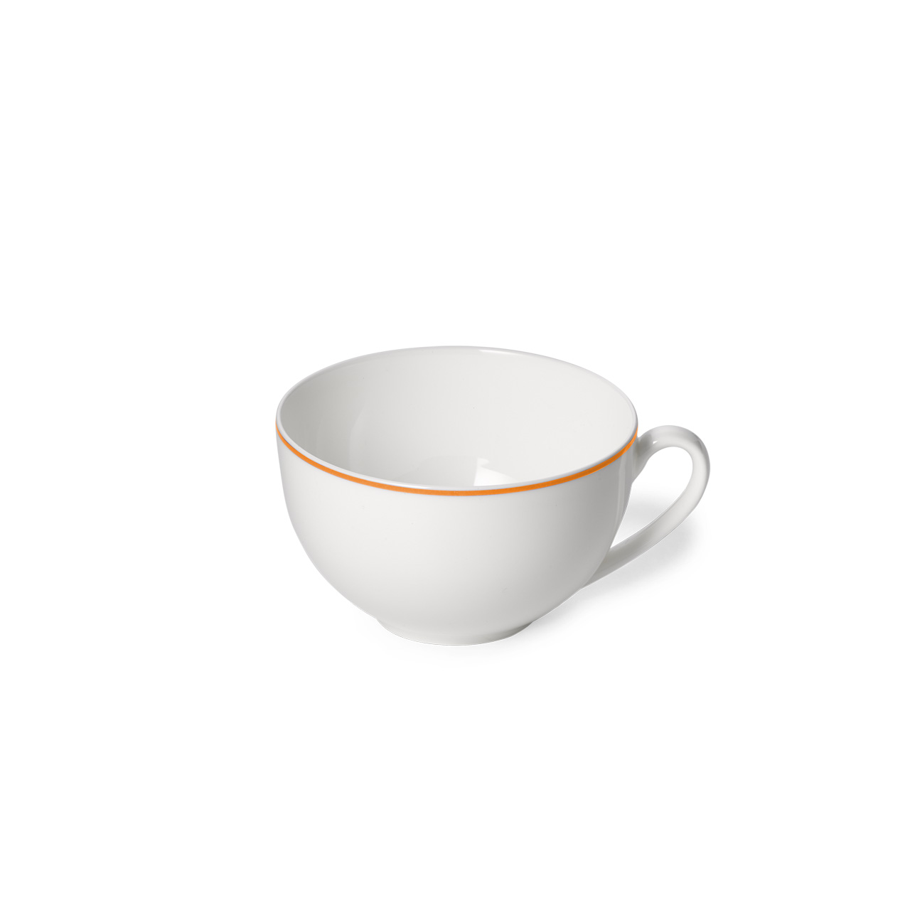 Coffee cup only round 0.25 l orange