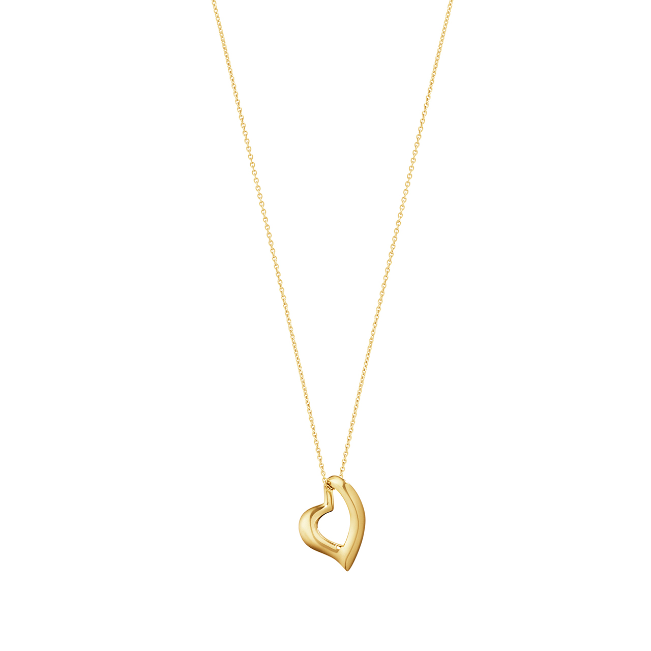 Necklace with pendant 45 cm yellow gold 750