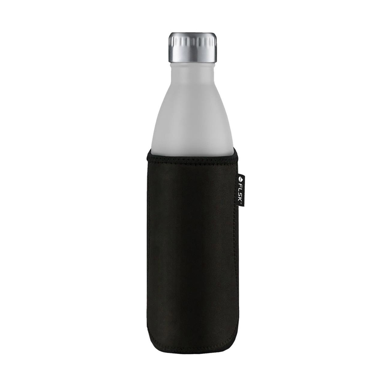 Neoprentasche für Isolierflasche 0,75 l schwarz