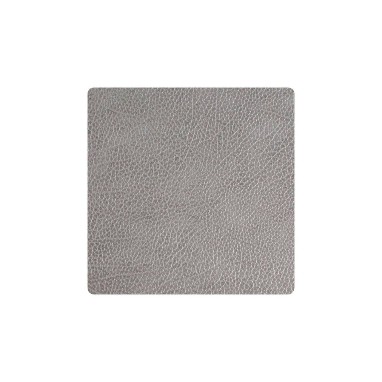 Glass Coaster 10x10 cm Hippo anthracite-gray