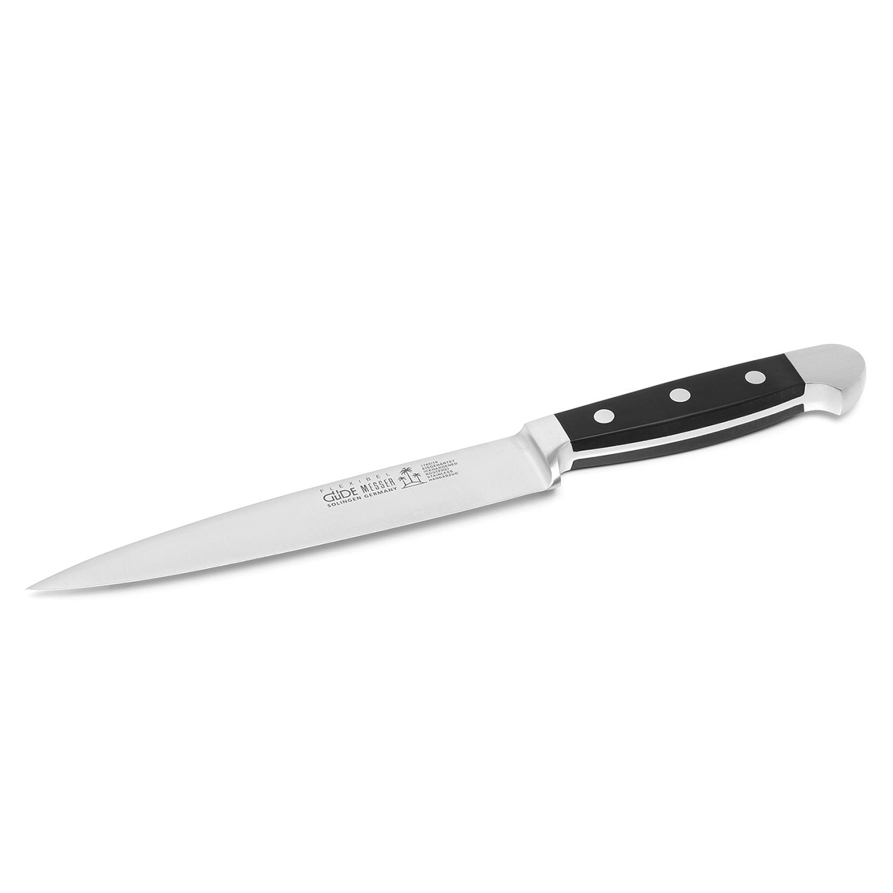 Fillet Knife double crop, POM black